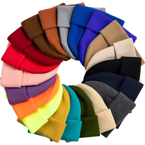 Bonnet tricoté personnalisé