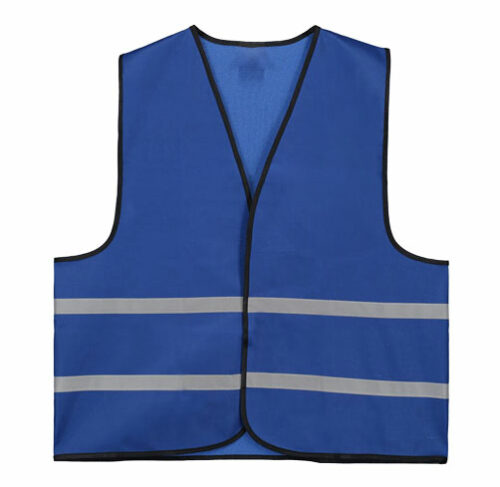 4700-Chasuble de sécurité pour équipement sportif ou bénévole bleu