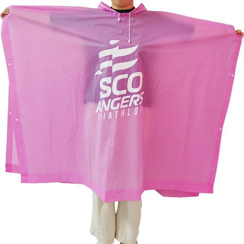 Poncho EVA / Réutilisable / Taille unique / Dimensions de marquage 40 x 40 cm