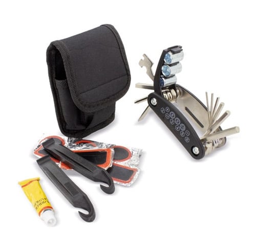 Kit d'outils de réparation de crevaison de vélo personnalisé