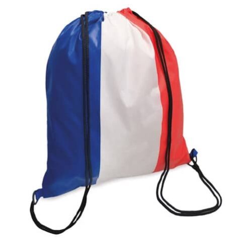 C106 - sac à dos tricolore pour activité sportive: Personnalsiation incluse!