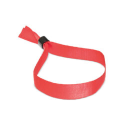 C121-Bracelet en tissu polyester indéchirable pour événementiels