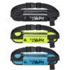 Pochette ceinture running porte-bouteille / porte-gobelet 25 cl réfléchissante