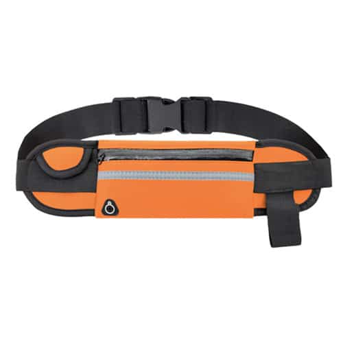 Alternative view of Pochette ceinture running porte-bouteille / porte-gobelet 25 cl réfléchissante