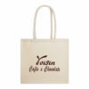 Sac de course coton 310 grs/m² intérieur plastifié