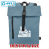 Sac à dos / Polyester recyclé R-PET 600 deniers / 40 x 29 x 14 cm