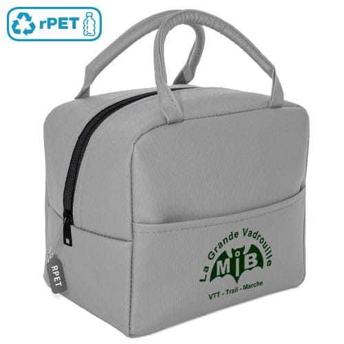 Glacière / Sac isotherme / Polyuréthane et polyester recylé R-RPET / 23 x 20.5 x 16 cm