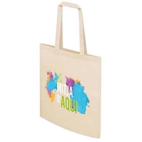 Tote bag / Anses longues / 100% coton / 240 grs/m² / Dimensions 38 x 42 cm