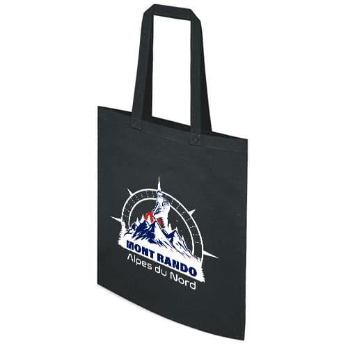 Alternative view of Tote bag / Anses longues / 100% coton / 240 grs/m² / Dimensions 38 x 42 cm