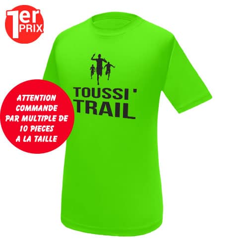 Tee shirt running / 100% polyester