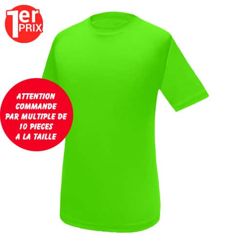 Alternative view of Tee shirt running / 100% polyester