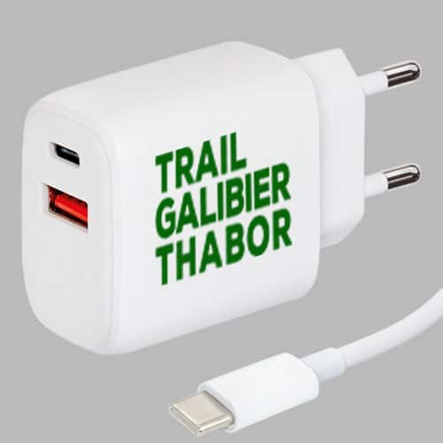 Chargeur 30W / Port USB-A et USB-C / Charge rapide
