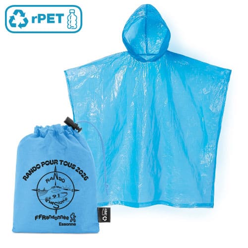 Poncho personnalisé