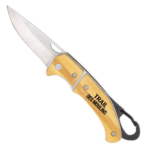 Couteau pliable personnalisé