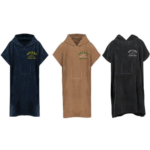 Peignoir poncho personnalisé