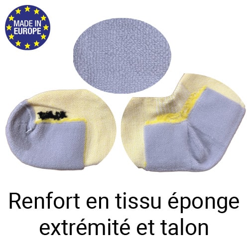 Alternative view of Chaussettes running trail personnalisées
