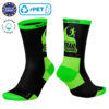 Chaussettes Trail / Vélo / Tissage jacquard 4 couleurs
