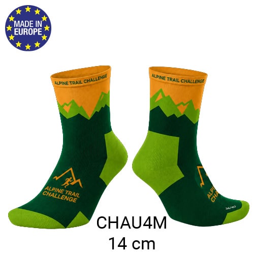 Alternative view of Chaussettes Trail personnalisées