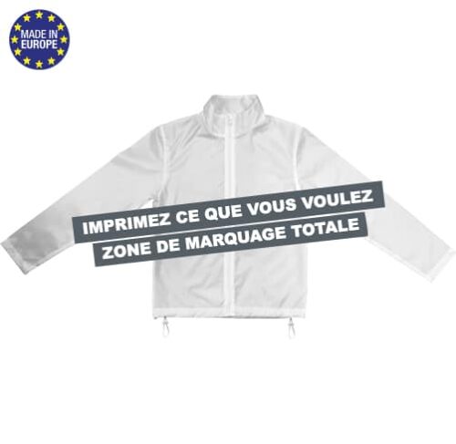 CV PG HDG coupe vent manches longues sublimation totale