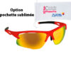 Lunettes de soleil / UV400 / catégorie 3 / Pochette avec marquage sublimation