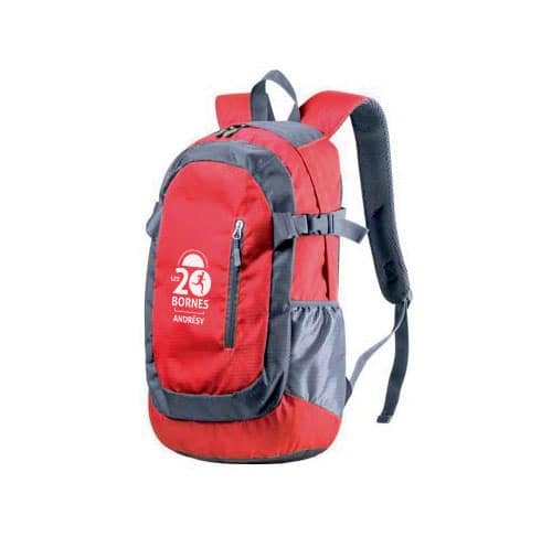 D168 - Sac à dos de randonnée 40L polyestermatelassé personnalisable avec logo