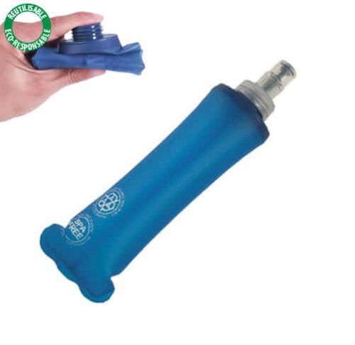 D183 Gourde souple en silicone 250 ml avec impresison personnalisée pour évènements sportifs ou culturels