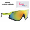 Lunettes de vitesse / Running / Cyclisme / UV400 / Catégorie 3 / Pochette avec marquage sublimation