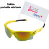 Lunettes de soleil / UV400 / Catégorie 3 / Pochette avec marquage sublimation