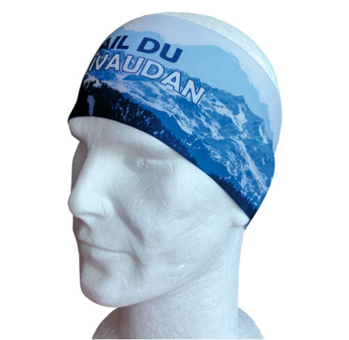 DA12 Bandeau en polyester pour running 140 grs/m² avec personnalisation en sublimation pour runner