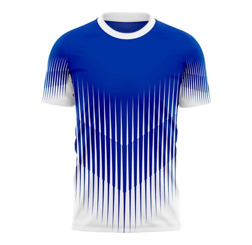 EM2-tee shirt polyester sublimation totale col rond manches droites
