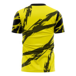 EM2-tee shirt polyester sublimation totale col V manches droites