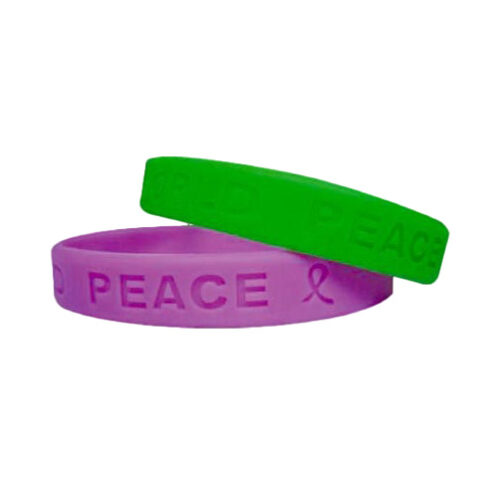 Alternative view of Bracelet en silicone personnalisé