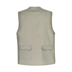 F12 Gilet reporter 11 poches dos