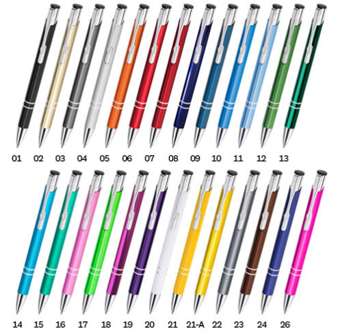GR4-Stylo bille en aluminium avec marquage au laser