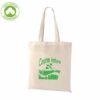 H27 tote bag en coton bio personnalisé avec un logo