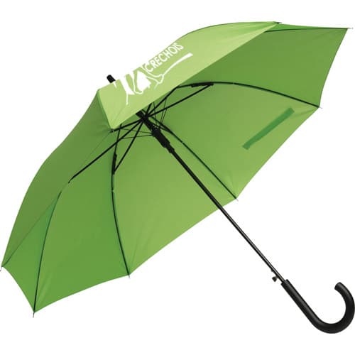 Parapluie automatique / Canne et baleines en fibre de verre / Anti tempête / Diamètre 103 cm