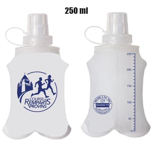 Gourde souple pour gel personnalisée
