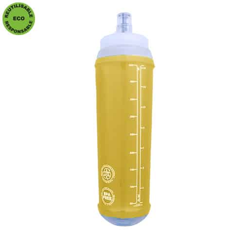 Gourde Souple, Poche À Eau En 500 Ml, Gourde Pliable Pour Running, Pliable  Flasque Running Bouteille D'Eau Souple Poche Hydr[x2550]