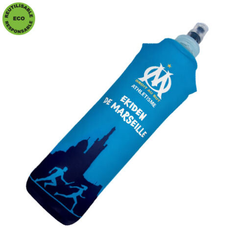 Alternative view of Gourde flask souple personnalisée