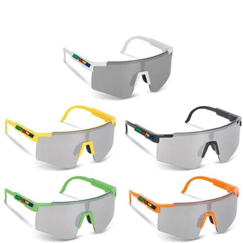 Paire de lunettes de vitesse sport / Soleil / UV400 / Coloris pantone au choix