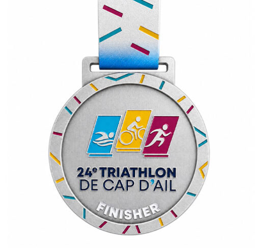 Alternative view of Médaille métal sur-mesure personnalisée