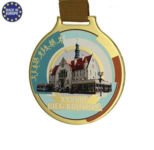 MP02 medaille 2 mm d'épaisseur en relief