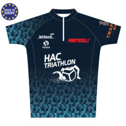 MVDZ-Maillot de vélo avec col demi zip