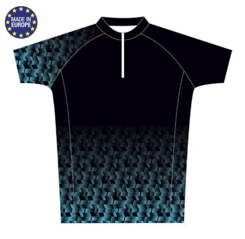 MVDZ-Maillot de vélo avec col demi zip