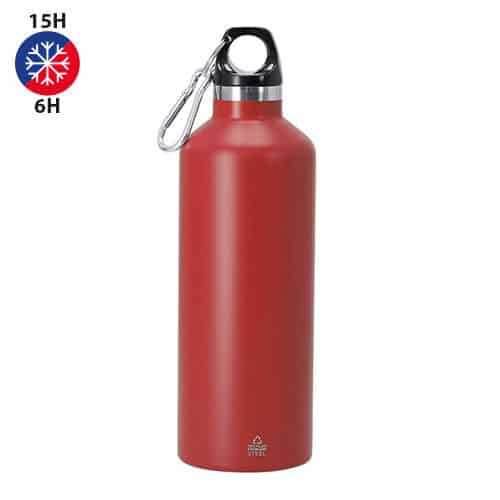 Bouteille mousqueton isotherme personnalisée – Image 3