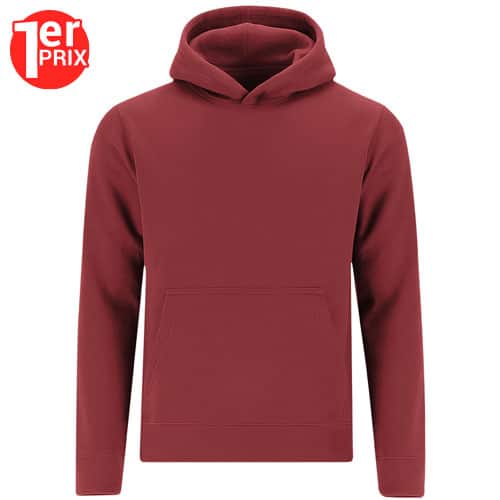 Sweat-shirt enfant à capuche doublée personnalisé – Image 3