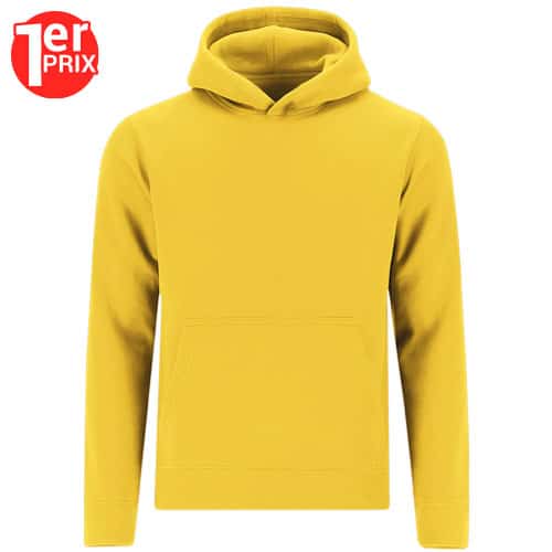 Sweat-shirt enfant à capuche doublée personnalisé – Image 4