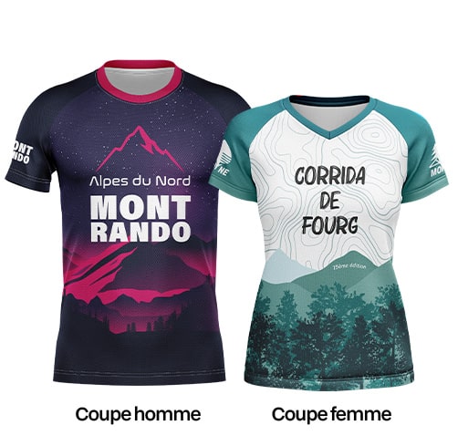 T-shirt running personnalisé