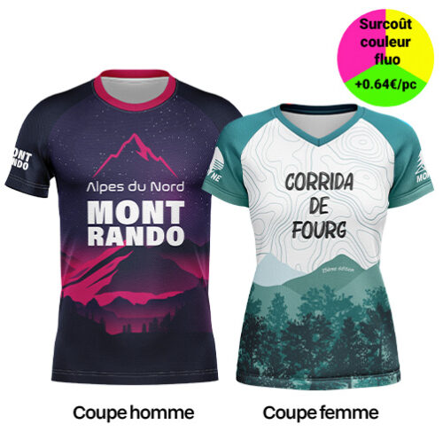 T-shirt running personnalisé