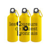 Gourde aluminium mousqueton / 540 ml / Finition mate